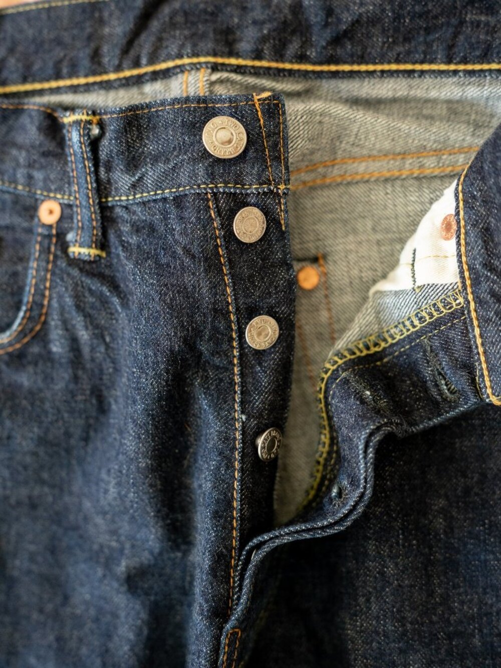 TCB 50’s Jeans - Japanese Selvedge Denim 32x27 - Picture 3 of 14